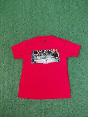 DGK Hustle Street Dice Streetwear Red T Shirt Sz Medium